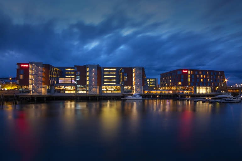 facade at scandic nidelven in trondheim
