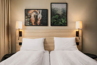 Standard room at Scandic Gardermoen