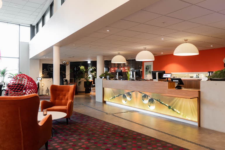 Reception at hotel Scandic Stavanger City