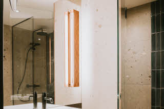 The Dock bathroom