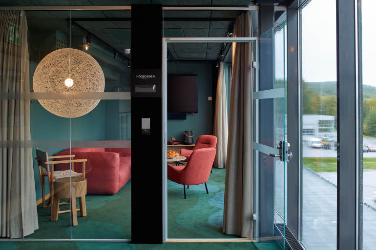 meeting room at scandic ornskoldsvik in sweden