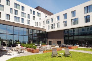 Facade hotel Scandic Fornebu Oslo 