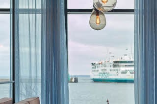 Interior detail window at Scandic Oceanhamnen