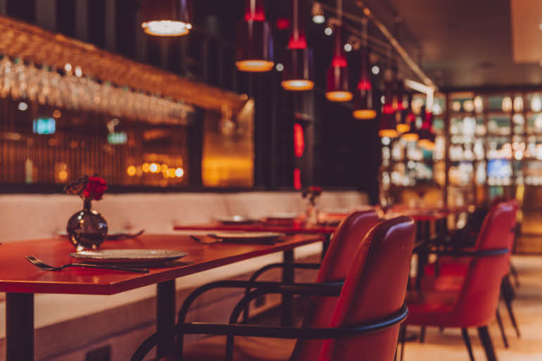 restaurant detail at marski by scandic in helsinki finland