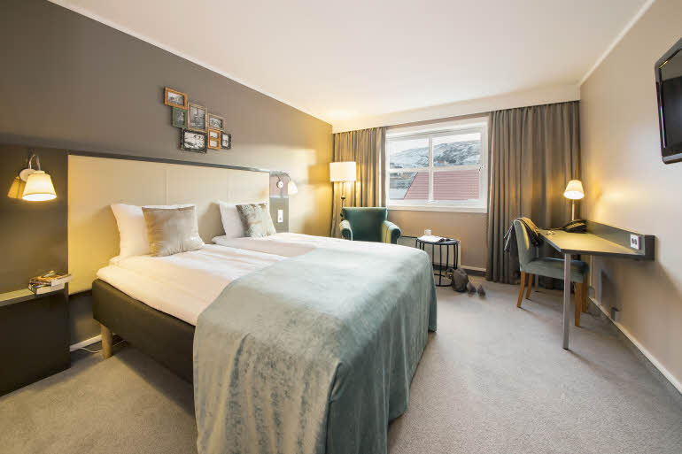 Scandic Bryggen, room, superior