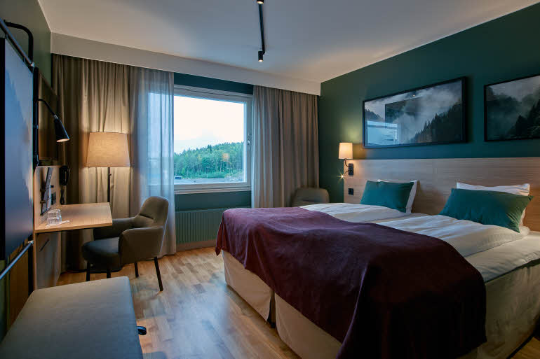 King Superior and Family Superior room at scandic ornskoldsvik in sweden