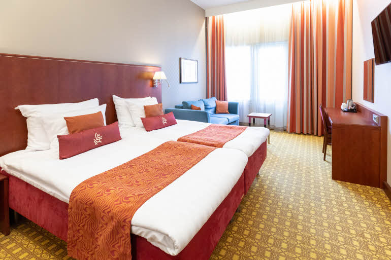 room superior balcony at scandic atlas in finland