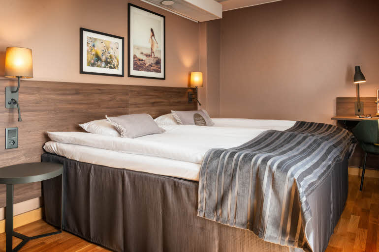 Bed in Room Standard Twin Scandic Plaza Umea