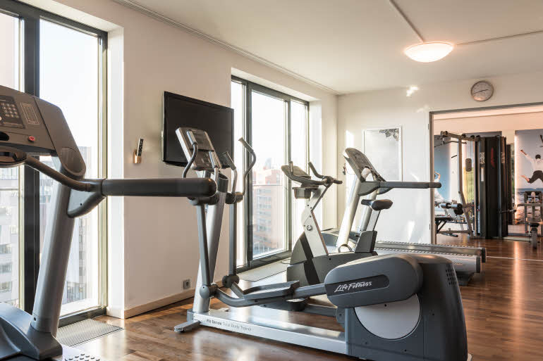 Gym of  Scandic Berlin Potsdamer Platz in Berlin