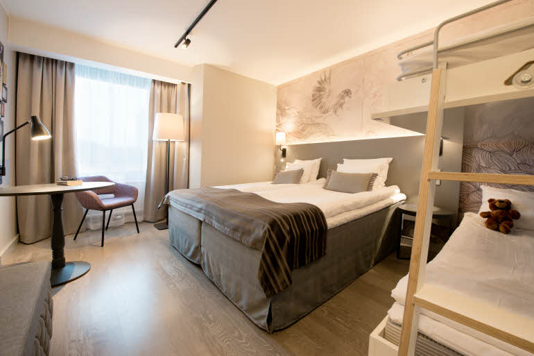 Family room bunkbed Scandic Crown Gothenburg