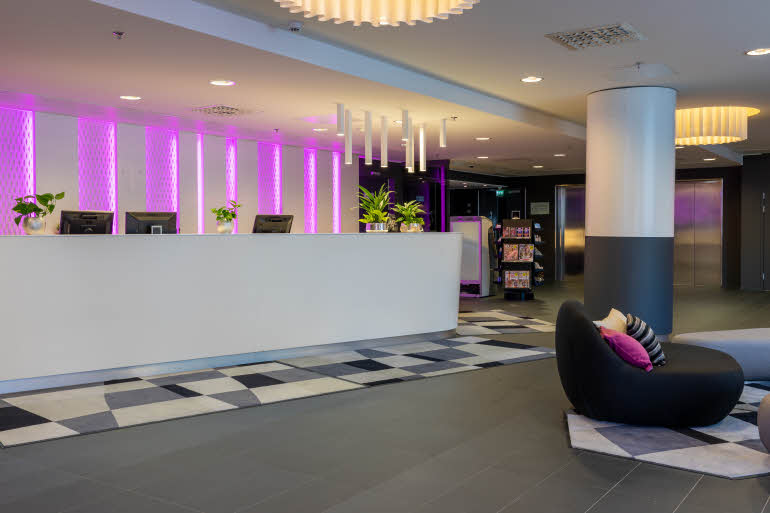 reception at scandic tampere station
