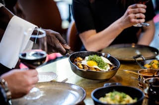 restaurant stoberiet food at scandic sydhavnen in copenhagen denmark
