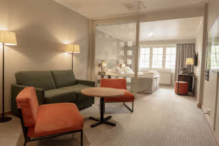 hotel room junior suite at scandic lillehammer in lillehammer