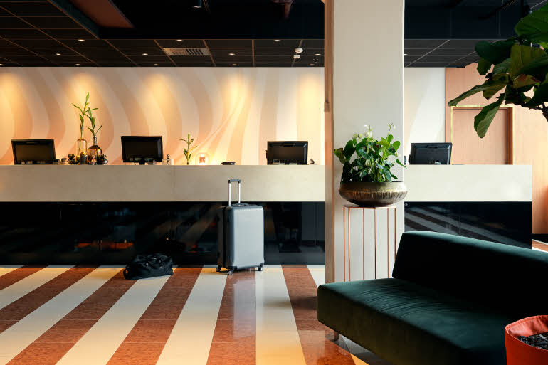 Front Desk interior Scandic Europa Gothenburg