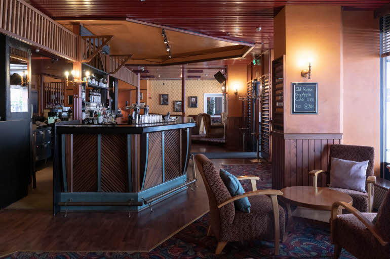 Bar at Scandic Atrium in Turku Finland