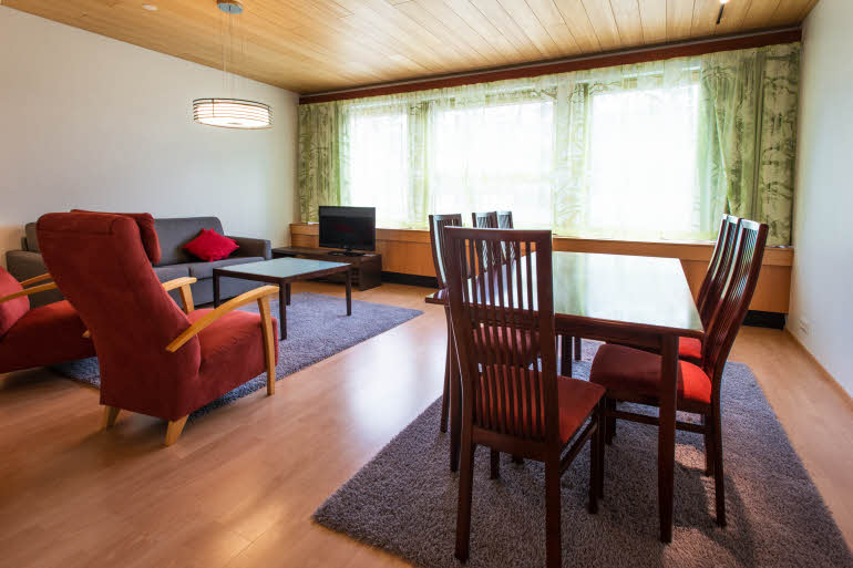 master suite living room scandic polar rovaniemi