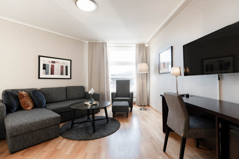 junior suite at scandic kristiansund in norway