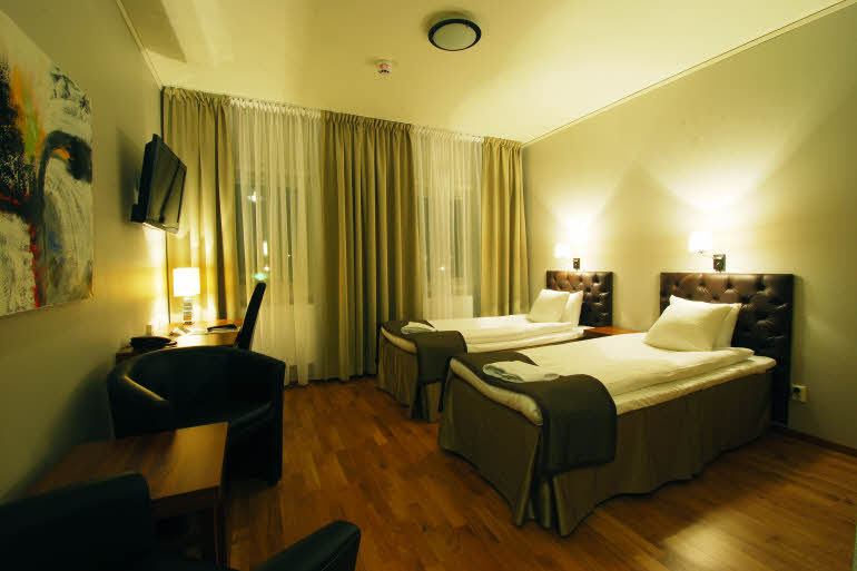 Standard room hotel Scandic Gällivare