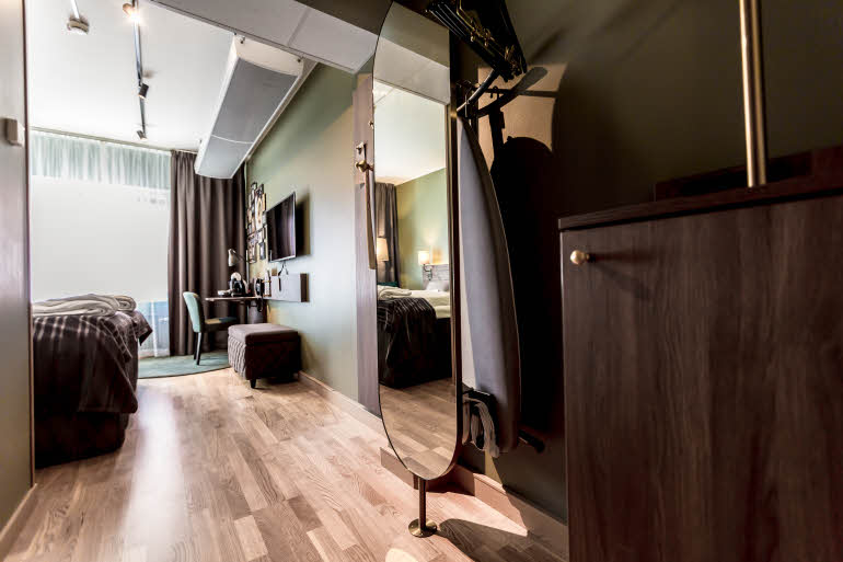Hall in Room Standard Twin Scandic Uplandia Uppsala