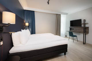 Bed in Accessibility Room