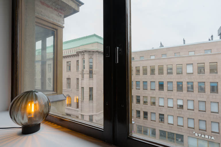 outdoor view from king room at marski by scandic