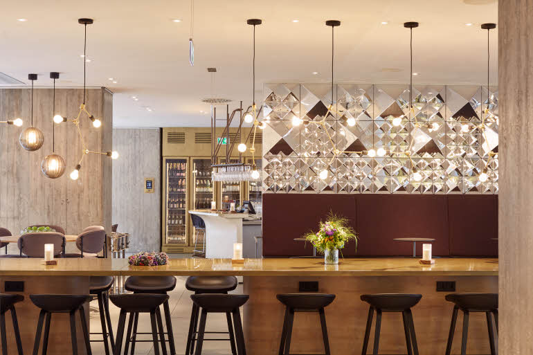 restaurant at scandic frankfurt museumsufer in germany