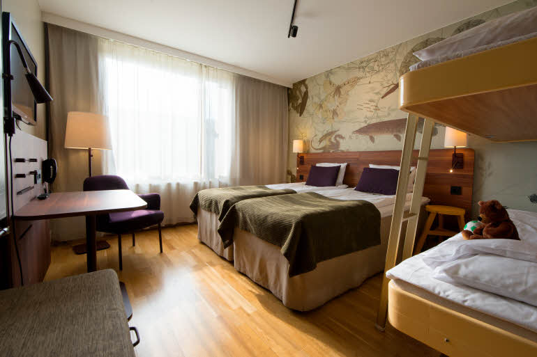 Standard family room Scandic Sundsvall Nord