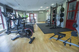 gym at scandic star lund