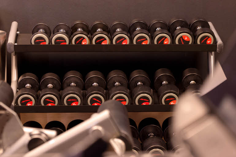 Gym at Scandic Hamburg Emporio