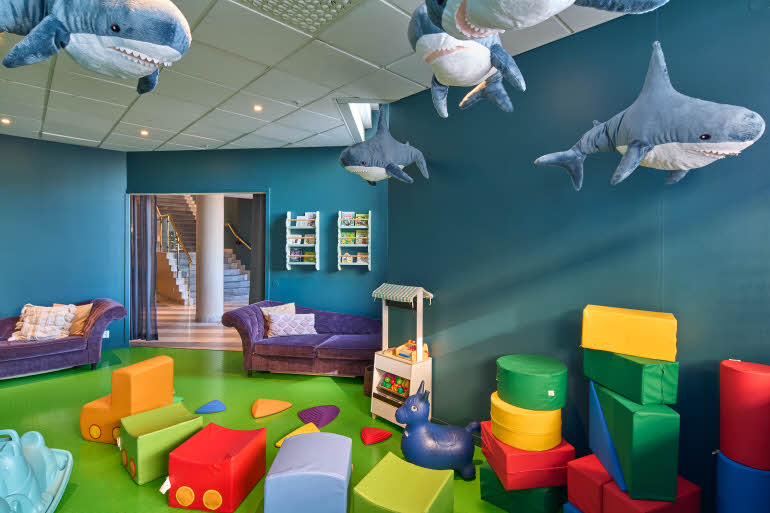 play area at scandic crown in gothenburg