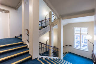 conference staircase at scandic hamburger bors