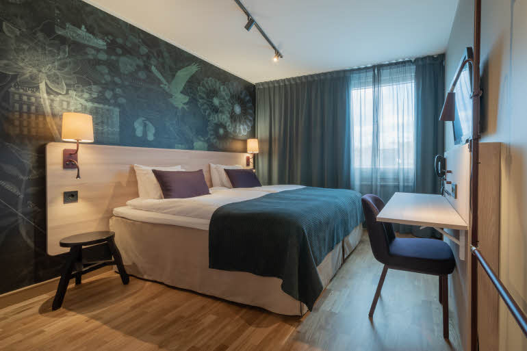 Overview of Twin Room Scandic Sodertalje