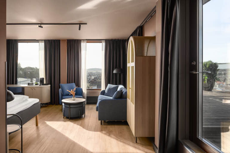 Junior suite at Scandic Sarpsborg