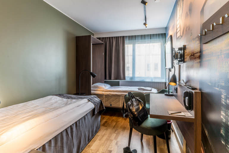 Standard room hotell Scandic Sjofartshotellet Stockholm