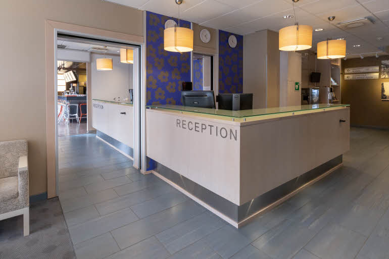 Reception hotel Scandic Hyvinkää Finland