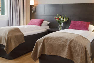 Scandic Hammerfest, Hammerfest, North Norway, deluxe room, separate beds