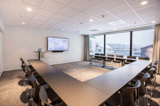 meeting room at Syv Sostre in Sandnessjoen in Norway