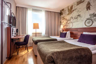 Twin room Scandic Elmia