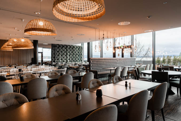 restaurant at scandic fornebu in oslo norway