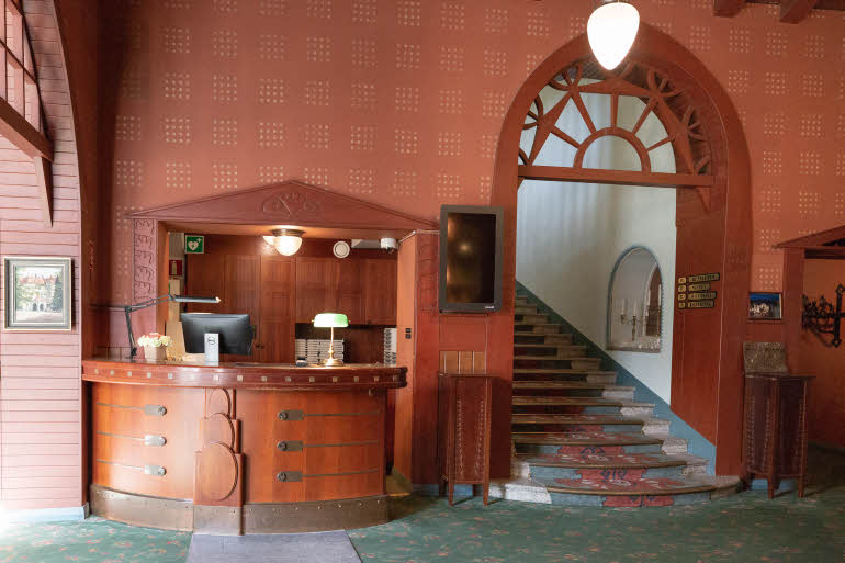 Reception hotel Scandic Imatran Valtionhotelli