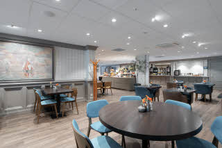 breakfast area at scandic city in fredrikstad norway