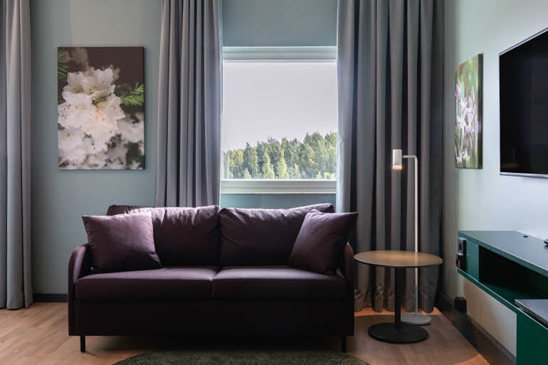 superior room at scandic eden nokia in finland