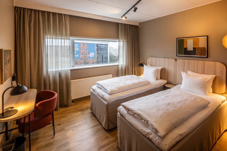 standard room at scandic sydhavnen