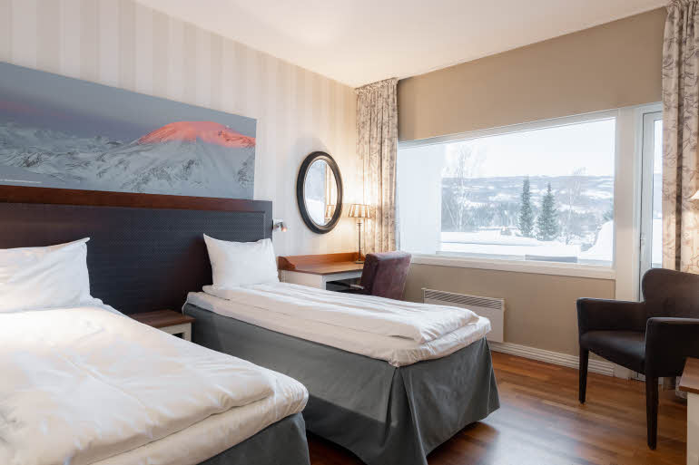 superior room at scandic valdres in fagernes