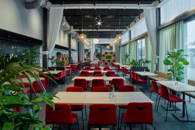 Restaurant at Scandic Arlandastad in Stockholm