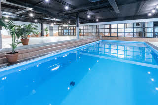 indoor swimming pool at scandic rosendahl in tampere finland
