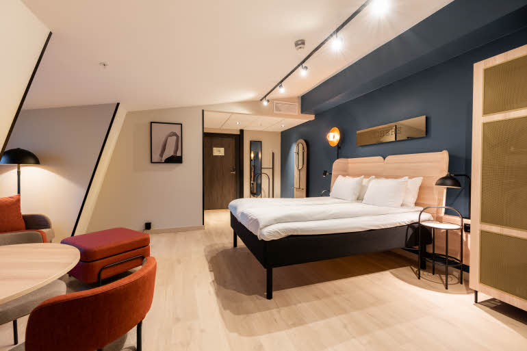 junior suite at scandic torget in bergen norway
