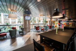 Meeting area conference lounge Scandic Infra City