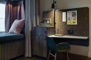 Room Spacious Double detail Downtown Camper by Scandic