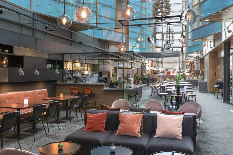 Restaurant and bar hotel Scandic Molndal